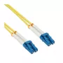 InLine Glasfaser-Duplexkabel LC/LC 9/125µm OS2 15m
