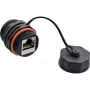 InLine Patchkabel-Kupplung Cat.6A, wasserdicht IP68, für Industrieanwendungen