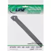 InLine Kabelbinder Klettverschluss 180x12mm 10 Stk. schwarz