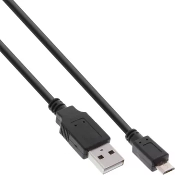InLine Micro USB 2.0 Schnellladekabel USB Typ A Stecker / Micro-B Stecker, 0,5 m