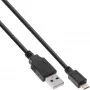 InLine Micro USB 2.0 Schnellladekabel USB Typ A Stecker / Micro-B Stecker, 0,5 m