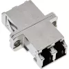 InLine Glasfaser-Adapter Metall Duplex LC/LC SM Keramikhülse mit Flansch