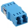 Glasfaser-Adapter Duplex LC/LC SM Keramikhülse blau InLine 89989D