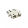 InLine Duplex LWL-Adapter SC/SC MM Keramikhülse mit Flansch InLine 89992A