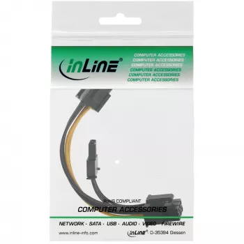 InLine Interner Stromadapter 6 Pin / 8 Pin f. PCIe PCI-Express Grafikkarten