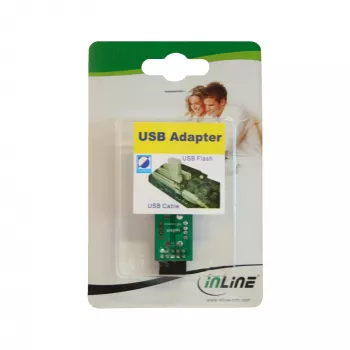 InLine USB 2.0 Adapter intern 2x USB A Buchse auf Mainboard-Header 33440I