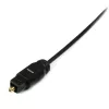 StarTech.com 15 ft Thin Toslink Digital Optical SPDIF Audio Kabel