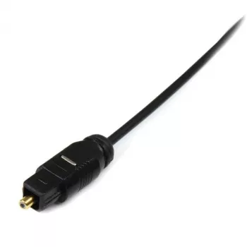 StarTech.com 15 ft Thin Toslink Digital Optical SPDIF Audio Kabel