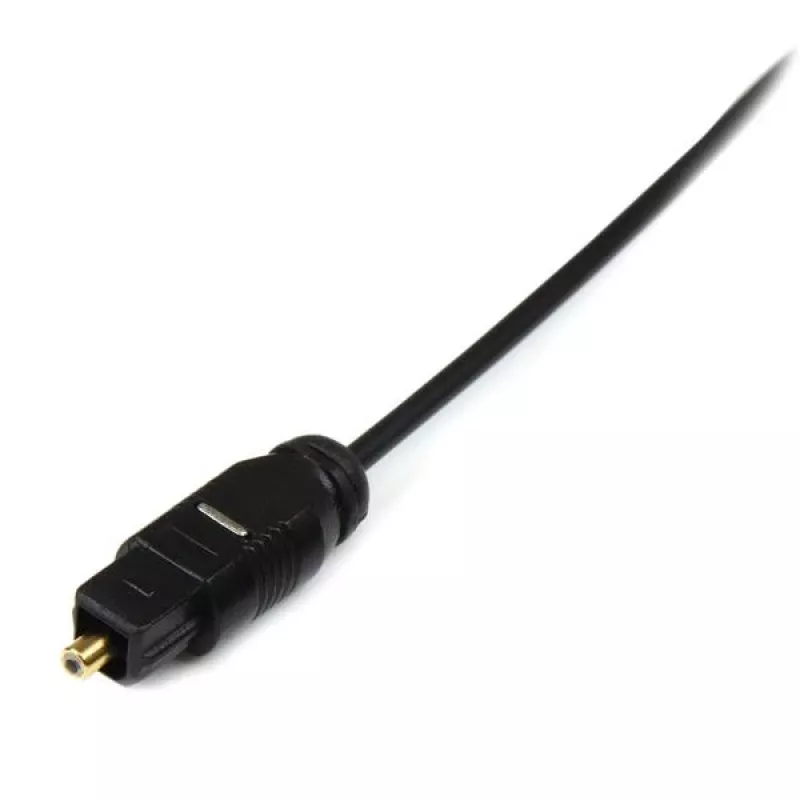 StarTech.com 15 ft Thin Toslink Digital Optical SPDIF Audio Kabel