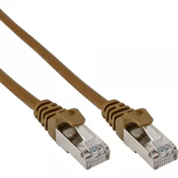 InLine Patchkabel SF/UTP Cat.5e braun 1,5m