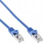 InLine Patchkabel SF/UTP Cat.5e blau 1,5 m