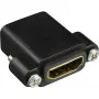 InLine HDMI Adapter Typ A Buchse / A Buchse vergoldet mit Flansch, 4K2K