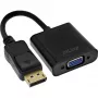 InLine Basic DisplayPort-Adapterkabel, DP-Stecker / VGA-Buchse schwarz 0,15 m