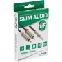Audiokabel 3,5 mm Stecker auf 2x Cinch-Stecker InLine Basic schlank S-99241