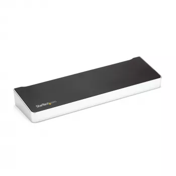 StarTech.com 4K USB-C Dock, Triple-UHD-4K-Monitor-Dockingstation, Mac & Windows, USB-C auf HDMI & DisplayPort, 60W Power Delivery, 5x USB 5Gbit/s Hub – TAA