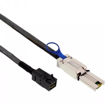 InLine Mini SAS HD Kabel SFF-8643 auf SFF-8088 2m