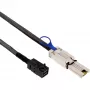 InLine Mini SAS HD Kabel SFF-8643 auf SFF-8088 2m