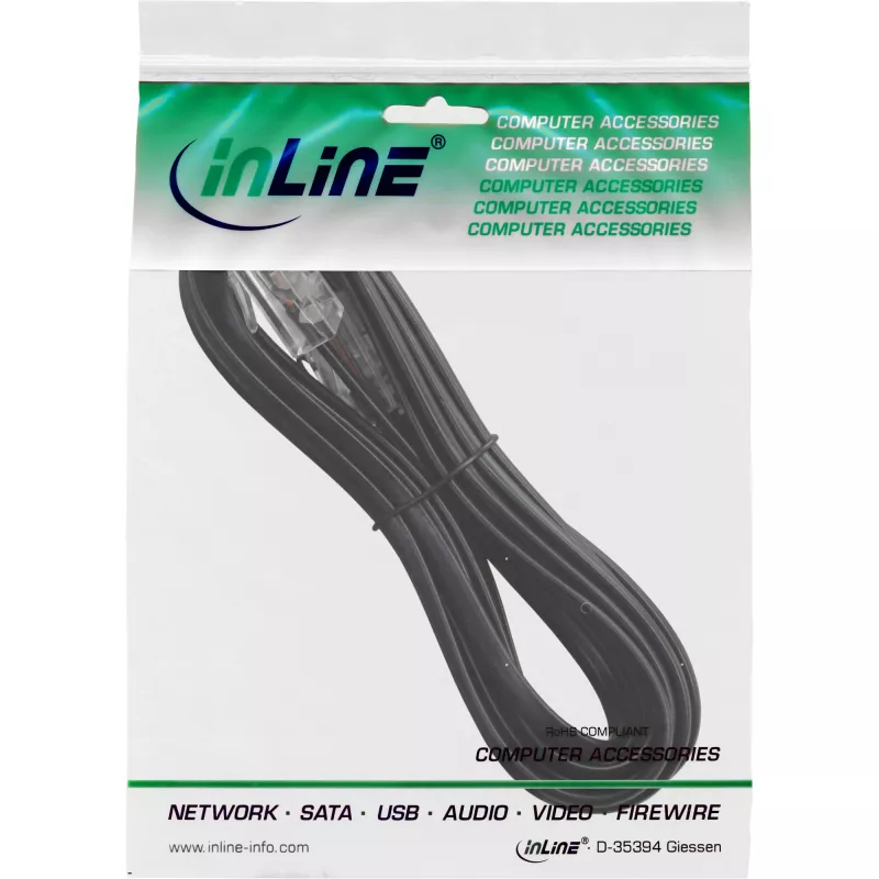 InLine ISDN-Kabel RJ45 Stecker / Stecker 8P4C 5m