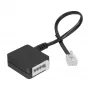 TAE-Adapterkabel RJ11 6P4C Stecker auf TAE-N Buchse InLine 69946