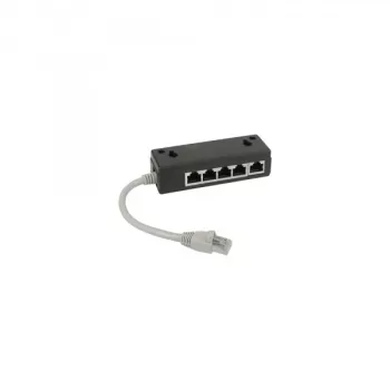InLine ISDN-Splitter 5x RJ45-Buchse 15cm Kabel mit Abschlusswiderständen