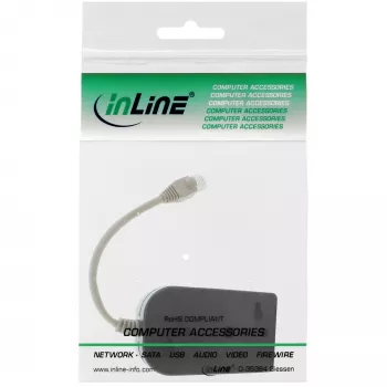 InLine ISDN Splitter 1 -> 8, 0,15 m, mit Widerständen