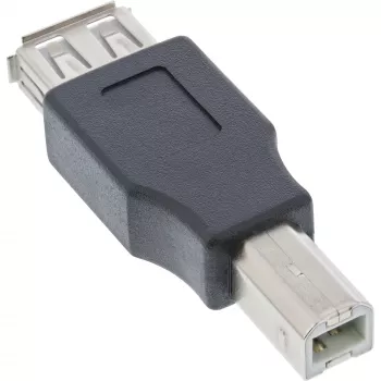 USB 2.0 Adapter Typ A Buchse / Typ B Stecker InLine 33442