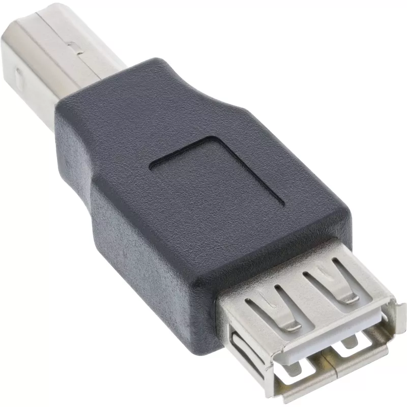 USB 2.0 Adapter Typ A Buchse / Typ B Stecker InLine 33442