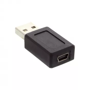 USB 2.0 Adapter A-Stecker / Mini 5-polig Buchse InLine 33500A