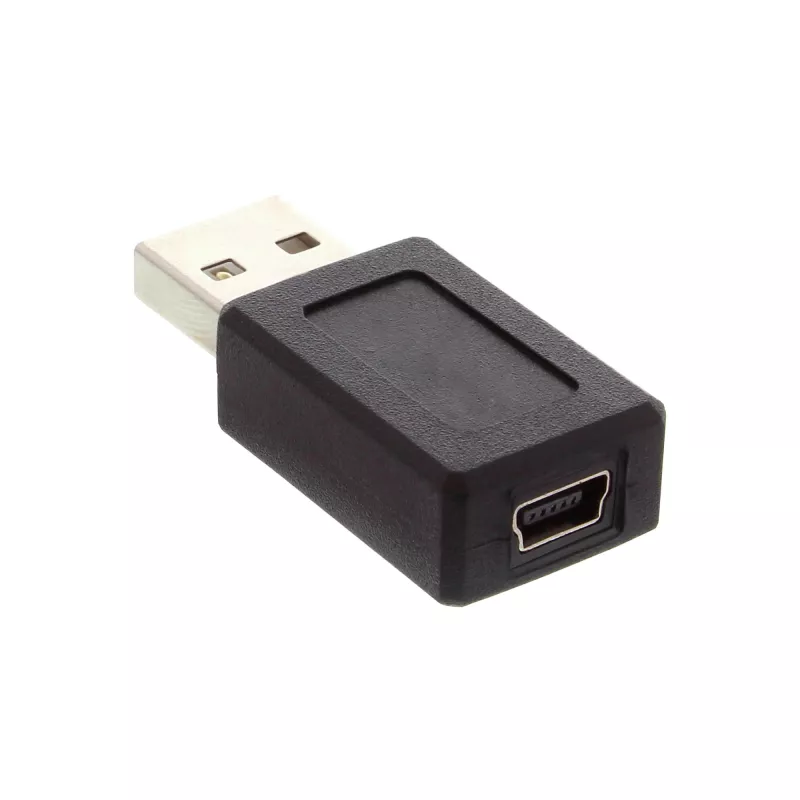 USB 2.0 Adapter A-Stecker / Mini 5-polig Buchse InLine 33500A
