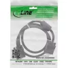 InLine S-VGA-Verlängerungskabel 15HD Stecker/Buchse schwarz 0,3m