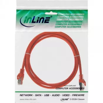 InLine Patchkabel SF/UTP Cat.5e orange 0,25m