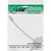 InLine Cat.5e Splitter zwei verschiedene Verbindungen über ein RJ45 8P8C Patchkabel