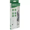InLine Micro-USB 2.0 Kabel, USB Typ A / Micro B M/M, schwarz/alu, flexibel, 2m