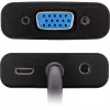 InLine Konverterkabel HDMI auf VGA mit Audio Aktiver Videokonverter Schwarz