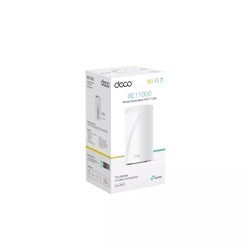 Mesh-System TP-Link Deco BE65 Tri-Band 2,4 GHz 5 GHz 6 GHz Wi-Fi 7