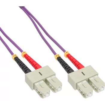 InLine Fiber Optical Duplex Kabel SC/SC 50/125µm OM4 20m