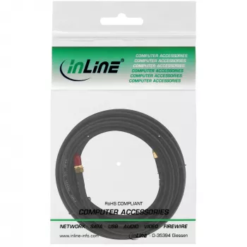 InLine WIFI-Kabel R-SMA-Stecker / R-SMA-Kupplung 3m