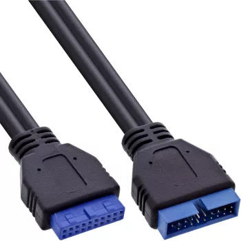 InLine USB 3.0 Verlängerung Interner Header Stecker/Buchse 33448I 0,35 m