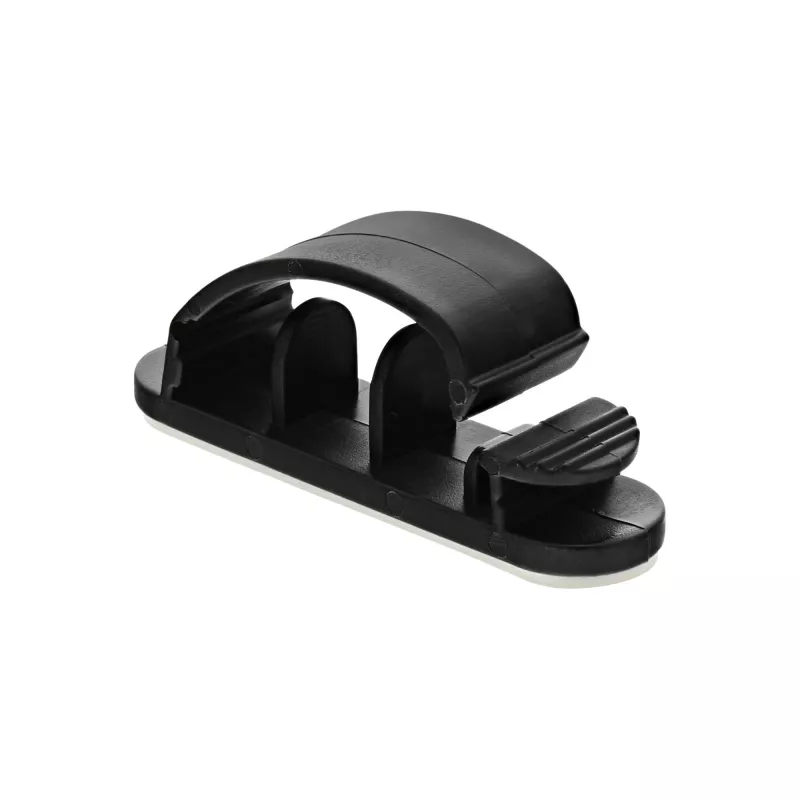 InLine 10 Stück Beutel Kabelmanager mit Klebeband 2,8 cm schwarz
