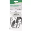 InLine 10 Stück Beutel Kabelmanager mit Klebeband 2,8 cm schwarz