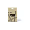 Label Tape Epson LK-6BKP Schwarz Gold 2,4 cm Thermotransfer