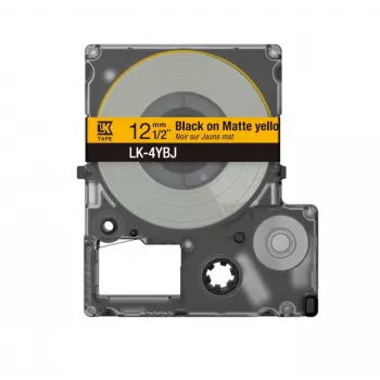 Epson LabelWorks LK-6RBJ Beschriftungsband, schwarz auf mattrot, 24 mm x 8 m