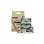 Label Tape Epson LK-4GAS Grau Hellgrün Thermotransfer 1,2 cm