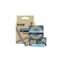 Labelband Epson LK-4LAS Grau Hellblau Thermotransfer 1,2 cm
