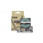 Labelband Epson LK-4TWJ Schwarz Transparent Thermotransfer 1,2 cm
