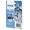 Epson Alarm clock Multipack 3-farbig 27 DURABrite Ultra Tinte, Cyan, Magenta, Gelb, Pigmentierte Tinte, 3,6 ml, 1 Stk., 300 Seiten, Multipack