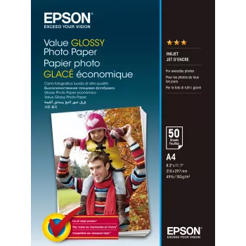 Epson Value Glossy Fotopapier - A4 - 20 Blatt