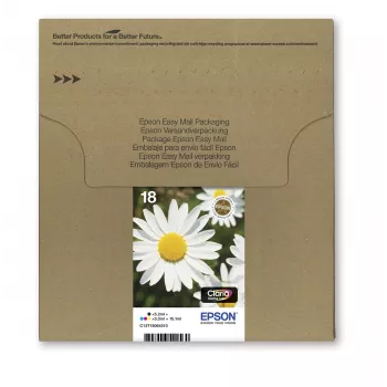 Cartridge Epson T1806 Easy Mail Packaging Schwarz Gelb Cyan Magenta