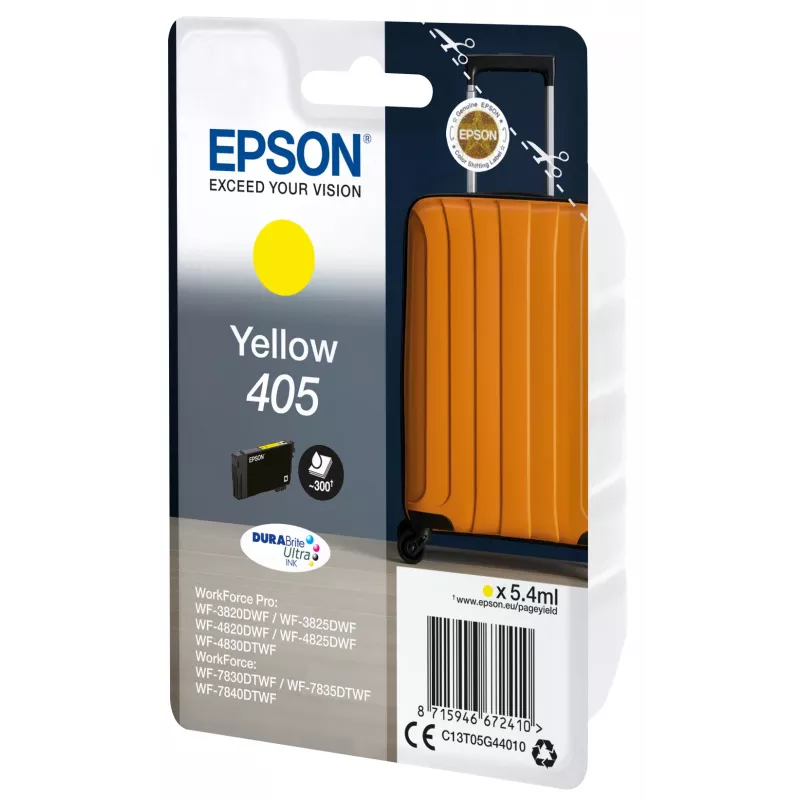 Epson 405 Tintenpatrone 1 Stück Original Standard-Reichweite Gelb
