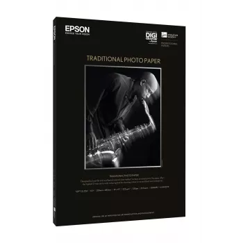 Epson Traditional Photo Paper, DIN A2, 330 g/m², 25 Blatt